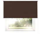Не пропускающая свет рулонная штора Blackout, 170x170 см, pg-10 коричневая