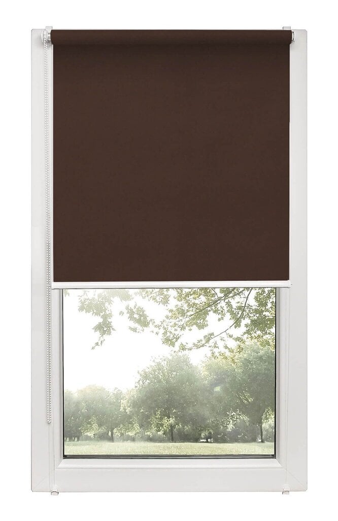 Valguskindel ruloo Blackout PG 10 PRUUN, 50x150 cm hind ja info | Rulood | hansapost.ee