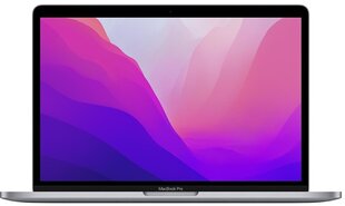 Apple MacBook Pro 13" M2 8C CPU, 10C 8GB/512GB Space Gray INT MNEJ3ZE/A hind ja info | Sülearvutid | hansapost.ee