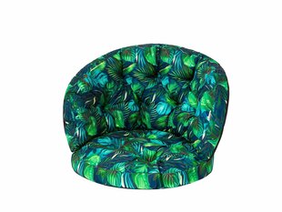Подушка для кресла Hobbygarden Amanda Prestige 3D см, зеленая цена и информация | Подушки, наволочки, чехлы | hansapost.ee