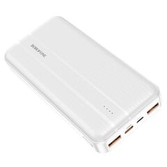 Borofone BJ9A URANUS akupank 20000 mAh / 2 x USB valge цена и информация | Зарядные устройства Power bank | hansapost.ee