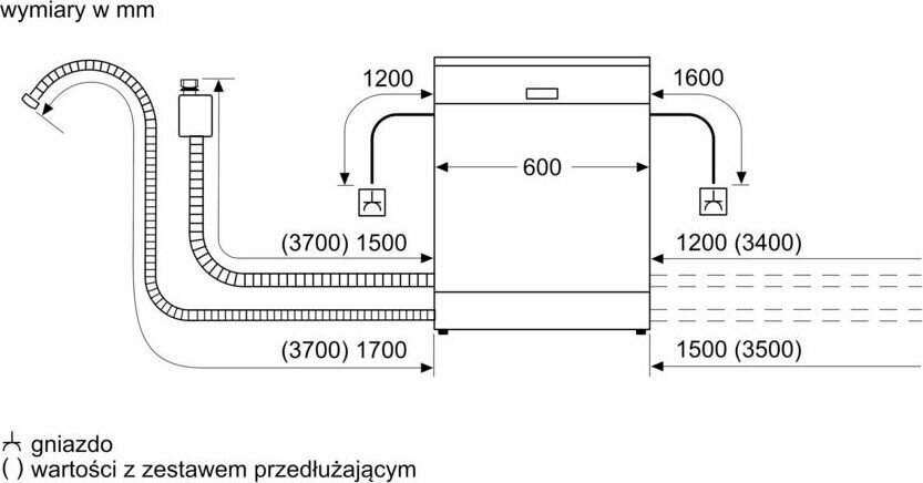 Nõudepesumasin Bosch SMD6TCX00E hind ja info | Nõudepesumasinad | hansapost.ee