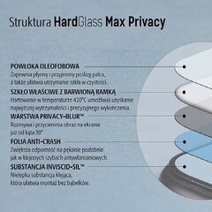 Telefonide ekraanikaitsed 3MK MAXGLAPRIVIPXR hind ja info | Ekraani kaitseklaasid ja kaitsekiled | hansapost.ee