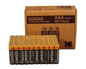 Батарейки Kodak 30422643, 60 шт. цена и информация | Батерейки | hansapost.ee