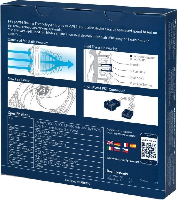 Arctic ACFAN00125A hind ja info | Arvuti ventilaatorid | hansapost.ee