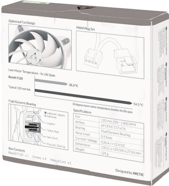 Arctic ACFAN00164A цена и информация | Arvuti ventilaatorid | hansapost.ee