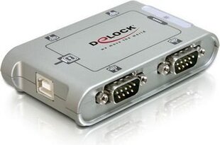 Delock USB -> serial x4 9pin (87414) цена и информация | Регуляторы | hansapost.ee