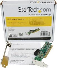 StarTech (PCI1PEX1) цена и информация | Регуляторы | hansapost.ee