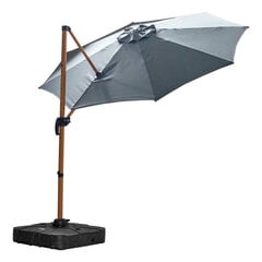 Зонт уличный Roma S, черный цена и информация | Зонты, маркизы, стойки | hansapost.ee