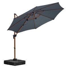 Зонт уличный Roma S, черный цена и информация | Зонты, маркизы, стойки | hansapost.ee