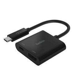Adapteris Belkin AVC002btBK USB-C/HDMI цена и информация | Адаптеры, USB-разветвители | hansapost.ee