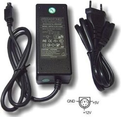 Aixcase Power adapter for 3.5" and 5" drives (AIX-PS34-6PIN) цена и информация | Аксессуары для компонентов | hansapost.ee