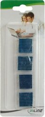 InLine RAM Heat Sink self-adhesive cooling fins 4pcs, Blue (33955H) hind ja info | InLine Arvuti komponendid | hansapost.ee