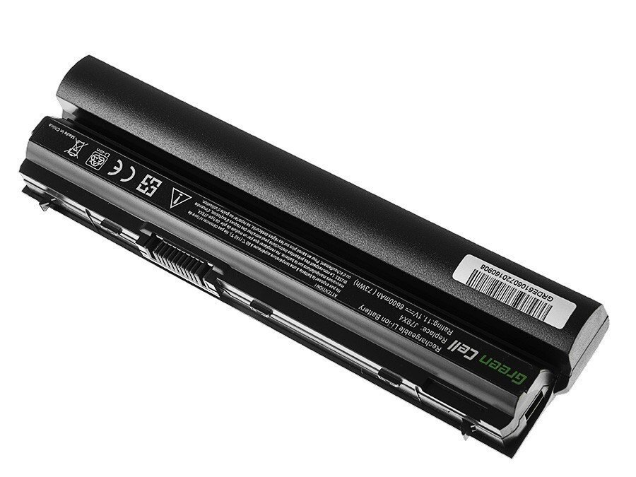 Green Cell Laptop Battery for Dell Latitude E6220 E6230 E6320 E6320 hind ja info | Sülearvuti akud | hansapost.ee