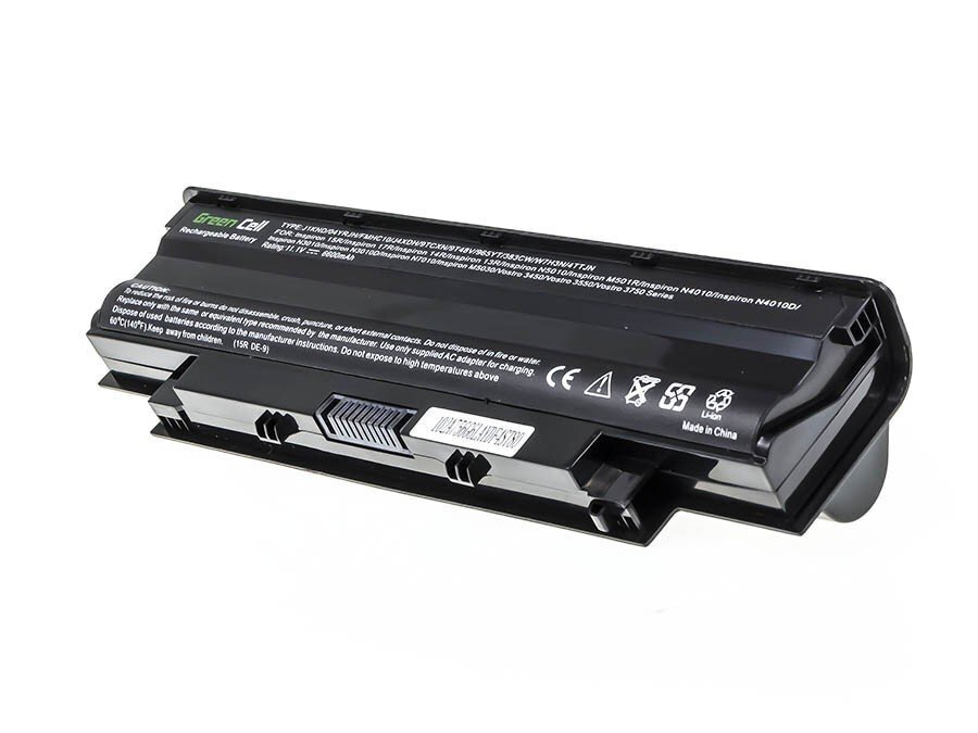 Sülearvuti aku Green Cell Laptop Battery for Dell Inspiron 15 N5010 15R N5010 N5010 N5110 14R N5110 3550 Vostro 3550 hind ja info | Sülearvuti akud | hansapost.ee