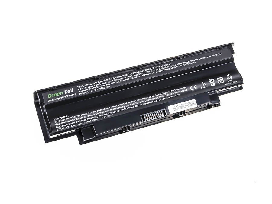 Sülearvuti aku Green Cell Laptop Battery for Dell Inspiron 15 N5010 15R N5010 N5010 N5110 14R N5110 3550 Vostro 3550 цена и информация | Sülearvuti akud | hansapost.ee