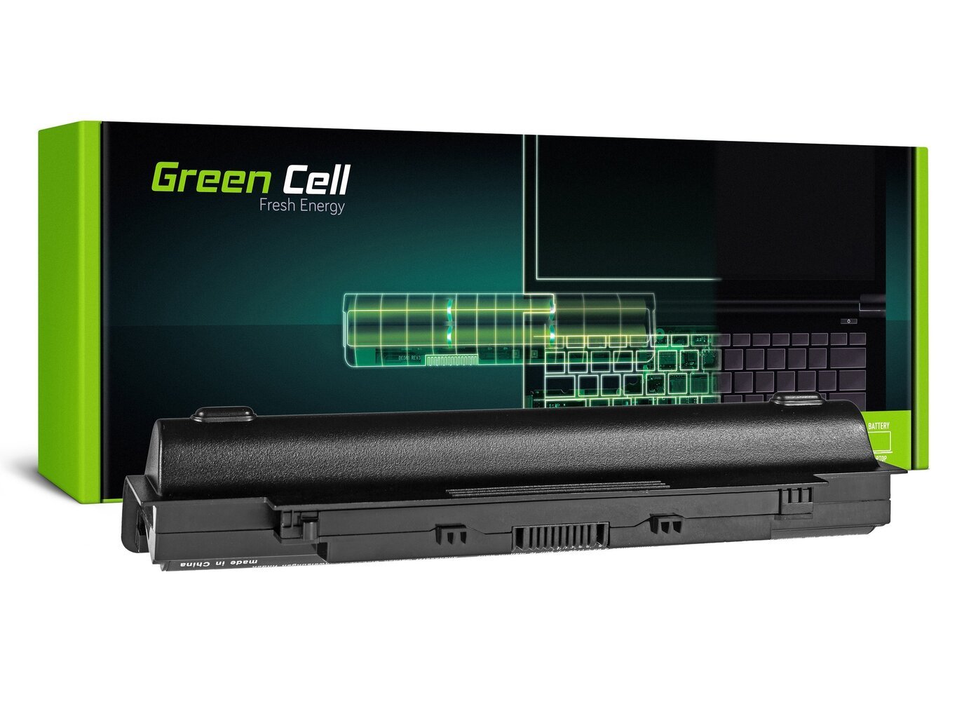 Sülearvuti aku Green Cell Laptop Battery for Dell Inspiron 15 N5010 15R N5010 N5010 N5110 14R N5110 3550 Vostro 3550 цена и информация | Sülearvuti akud | hansapost.ee