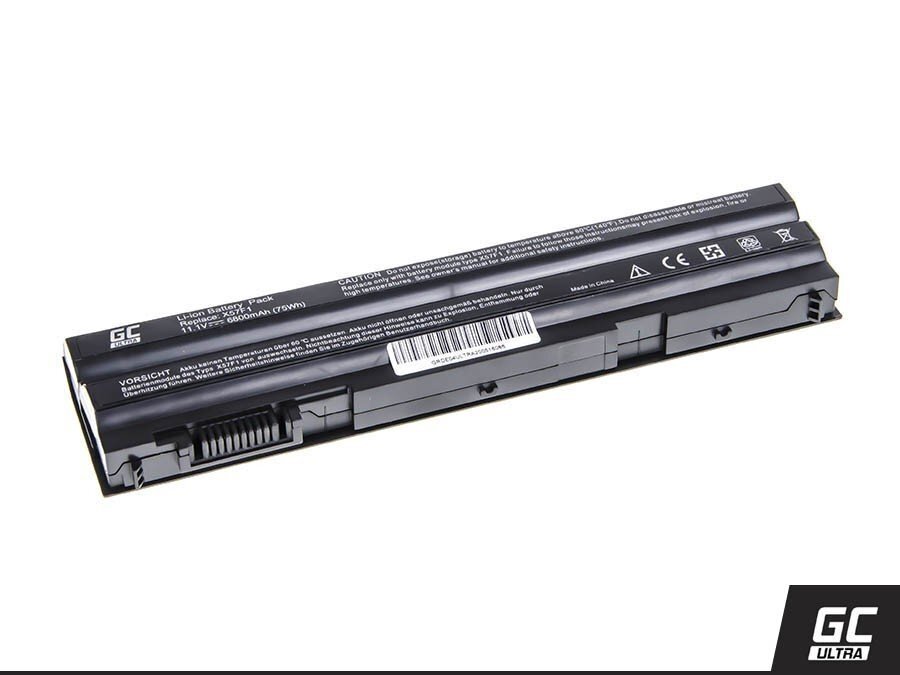 Green Cell Ultra Laptop Battery for Dell Latitude E6420 E6520 hind ja info | Sülearvuti akud | hansapost.ee