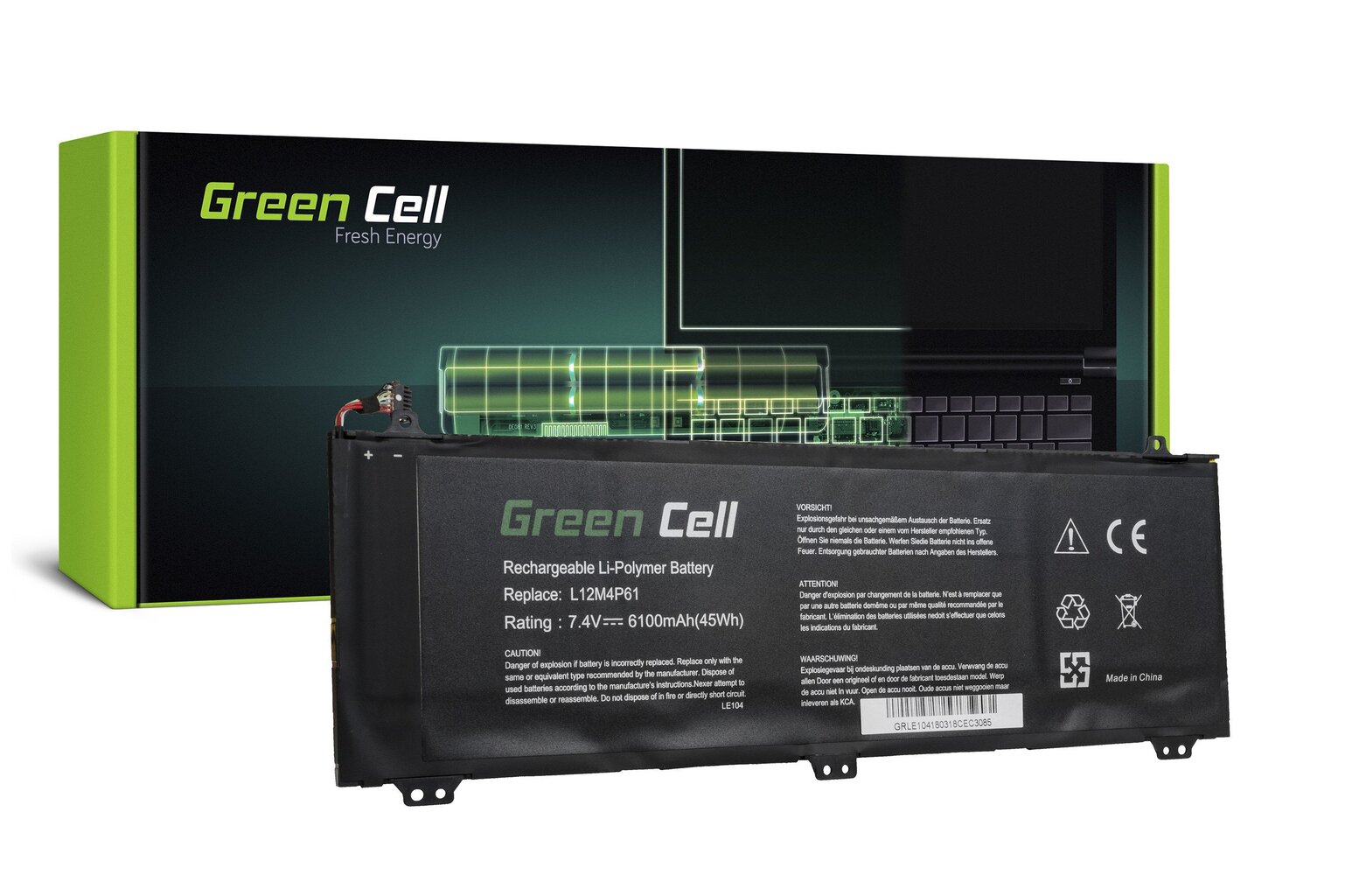 Sülearvuti aku Green Cell Laptop Battery for Lenovo IdeaPad U330 U330p U330t цена и информация | Sülearvuti akud | hansapost.ee