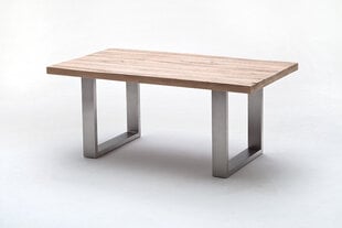 Обеденный стол MC Akcent Castello, 240x100 см, белый/серебристый цена и информация | Кухонные и обеденные столы | hansapost.ee