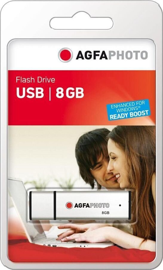 AgfaPhoto FlashDrive USB 2.0 8GB цена и информация | Mälupulgad | hansapost.ee