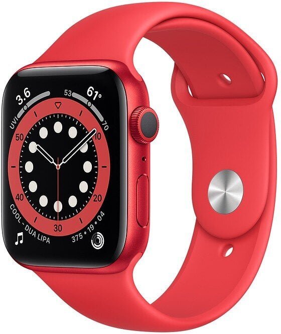 Nutikell Apple Watch Series 6 (44mm) GPS : PRODUCT(RED) hind ja info | Nutikellad, laste nutikellad | hansapost.ee