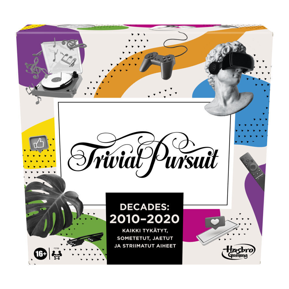 Lauamäng Trivial Pursuit Decades 2010 - 2020, FI цена и информация | Lauamängud ja mõistatused perele | hansapost.ee