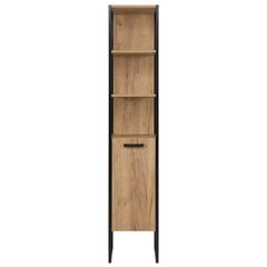 Шкафчик для ванной комнаты Hakano Cossa, 35x185 см, коричневый цена и информация | Шкафчики для ванной | hansapost.ee