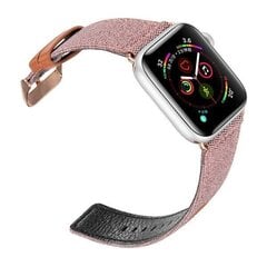 Vahetusrihm Apple Watch 38/40mm Dux Ducis , must hind ja info | Nutikellade aksessuaarid ja tarvikud | hansapost.ee