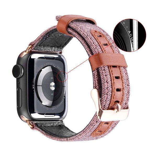 Vahetusrihm Apple Watch 38/40mm Dux Ducis , must цена и информация | Nutikellade aksessuaarid ja tarvikud | hansapost.ee