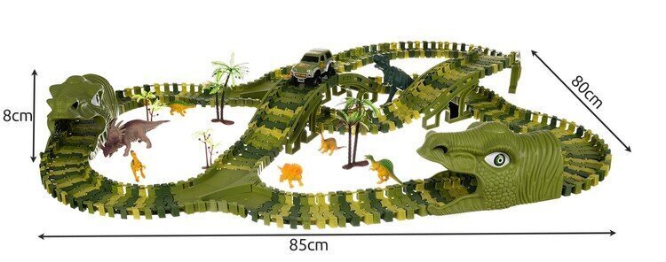 Autorada - dinosaurise park hind ja info | Mänguasjad poistele | hansapost.ee