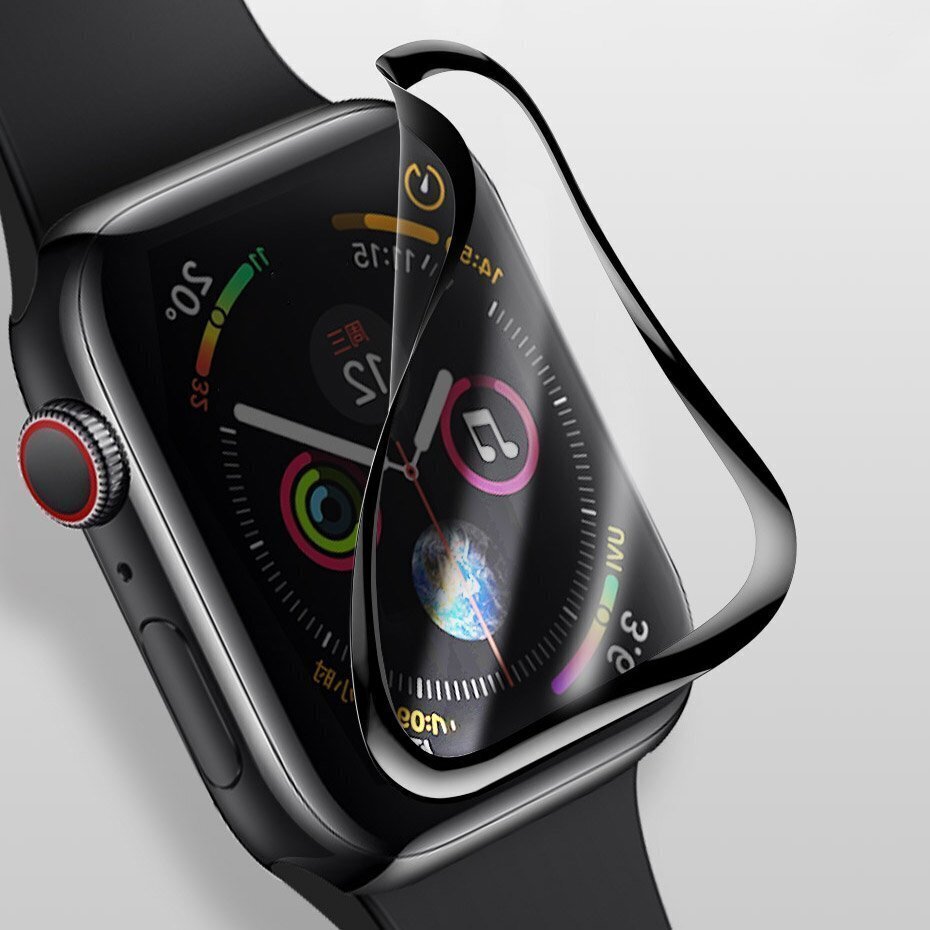 Baseus 0.2mm Full-screen curved Kella kaitsekile Apple Watch 4 40mm (SGAPWA4-G01) hind ja info | Nutikellade aksessuaarid ja tarvikud | hansapost.ee