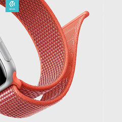 Devia Delux Sport 3 Ремешок для часов Apple Watch 38 / 40 mm Оранжевый цена и информация | Аксессуары для смарт-часов и браслетов | hansapost.ee