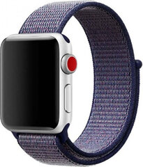 Vahetusrihm Apple Watch 40mm Devia Deluxe Series Sport3, sinine (indigo) цена и информация | Аксессуары для смарт-часов и браслетов | hansapost.ee