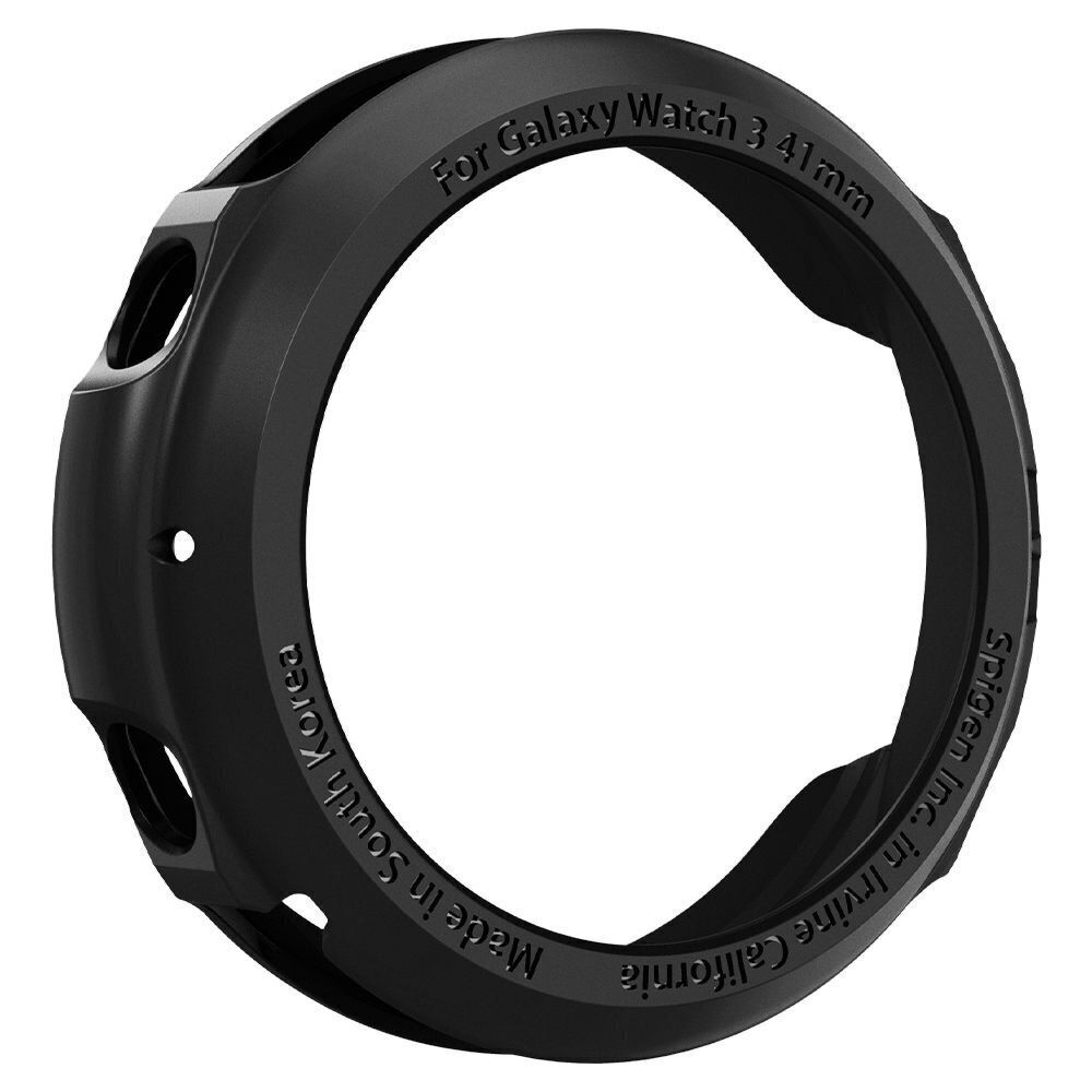 Silikoonümbris Spigen liquid air, Samsung Galaxy Watch Active 3 41mm, must hind ja info | Nutikellade aksessuaarid ja tarvikud | hansapost.ee