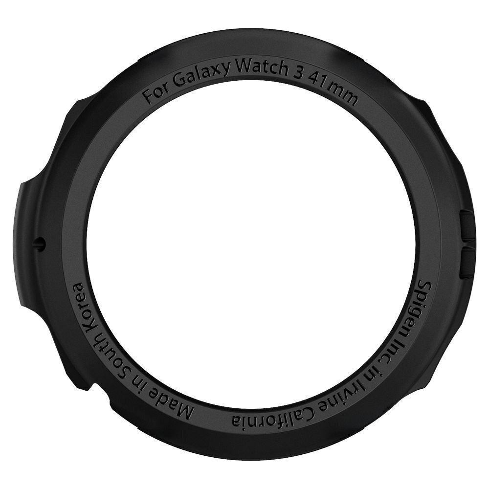 Silikoonümbris Spigen liquid air, Samsung Galaxy Watch Active 3 41mm, must hind ja info | Nutikellade aksessuaarid ja tarvikud | hansapost.ee