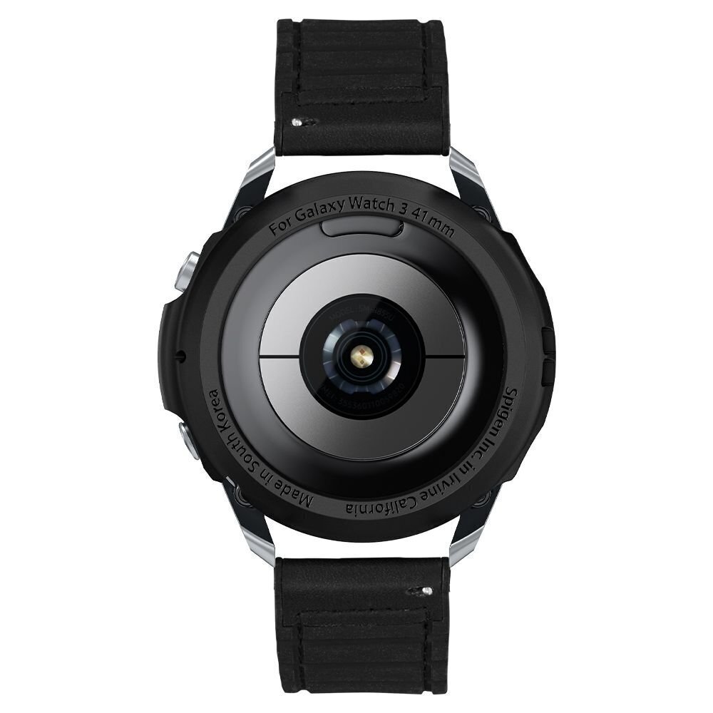 Silikoonümbris Spigen liquid air, Samsung Galaxy Watch Active 3 41mm, must hind ja info | Nutikellade aksessuaarid ja tarvikud | hansapost.ee