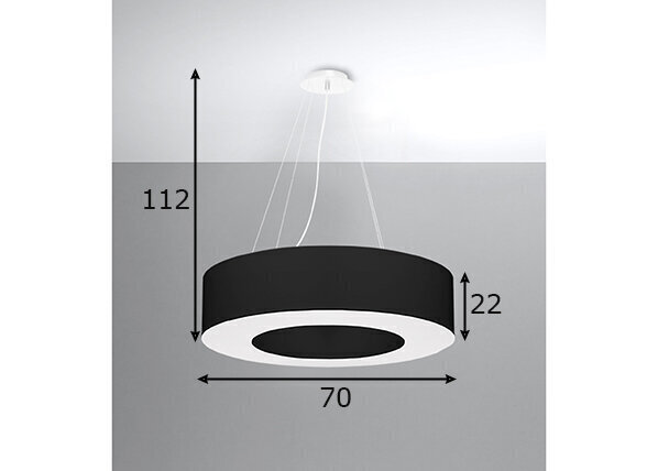 Sollux valgusti Saturno 70 hind ja info | Rippvalgustid | hansapost.ee