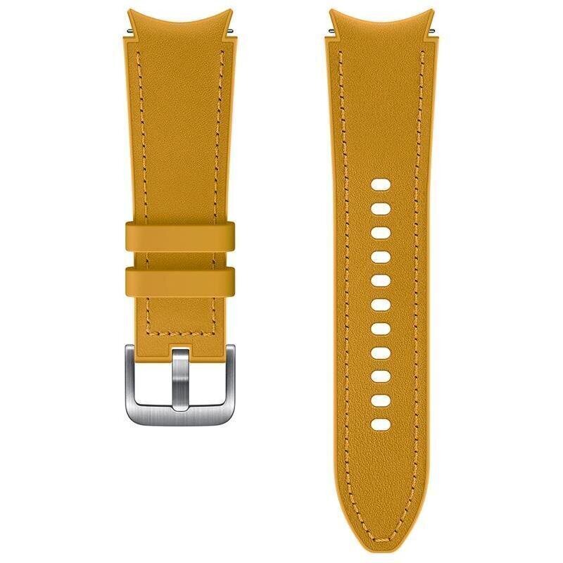 Samsung Galaxy Watch 4 kellarihm Hybrid Leather Band : ET-SHR88SYEGEU hind ja info | Nutikellade aksessuaarid ja tarvikud | hansapost.ee