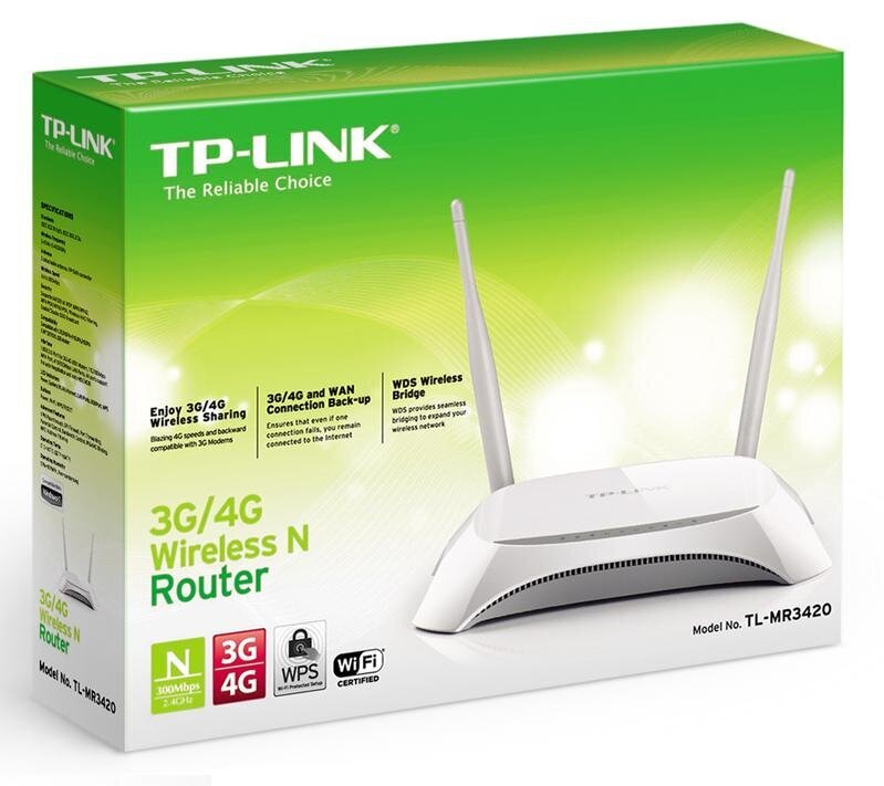 TP-LINK TL-MR3420 hind ja info | Ruuterid | hansapost.ee