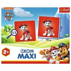 Mälukaardid (memo) Käpapatrull (Paw Patrol) Trefl price and information | Board games and puzzles for the family | hansapost.ee