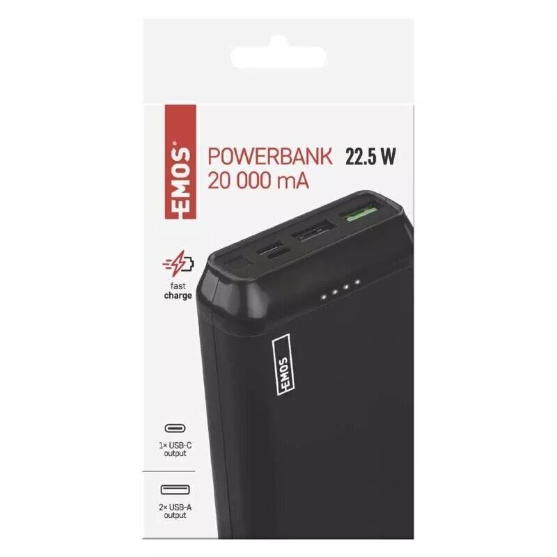 ALPHAQ2 USB Li-Ion 20000 mAh, 22,5 W hind ja info | Akupangad | hansapost.ee