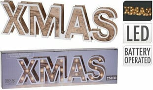 Светящаяся Рождественская декорация Xmas, 25 LED цена и информация | Декорации | hansapost.ee