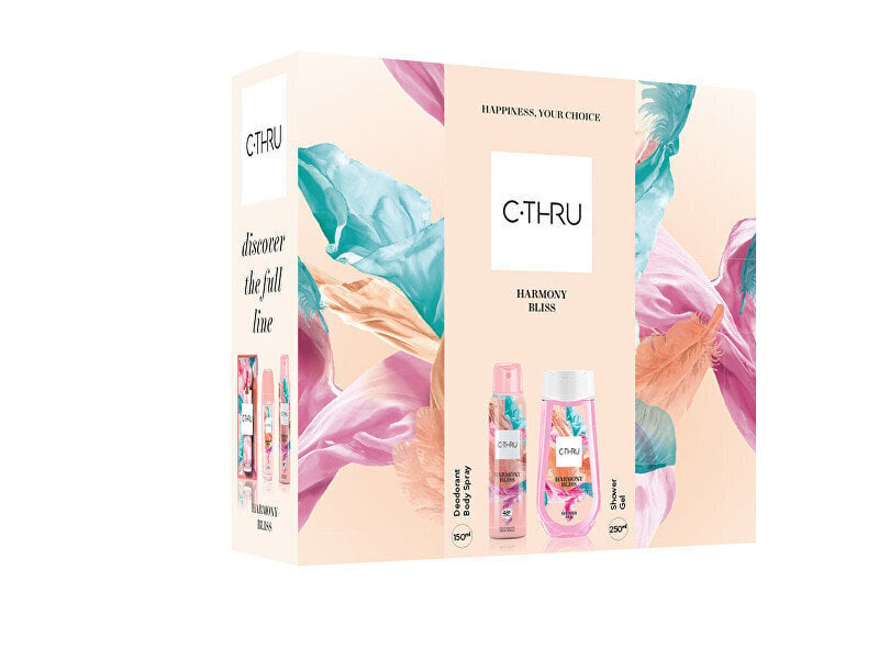 Komplekt C-Thru Harmony Bliss: deodorant, 150 ml + dušigeel, 250 ml цена и информация | Dušigeelid ja deodorandid naistele | hansapost.ee