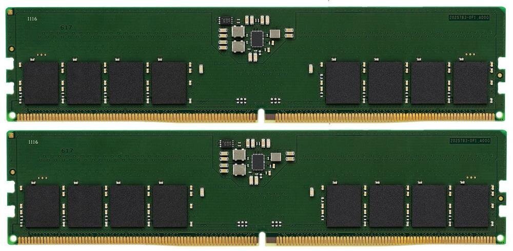 MÄLU DIMM 64GB DDR5-4800/K2 KVR48U40BD8K2-64 KINGSTON цена и информация | Operatiivmälu | hansapost.ee