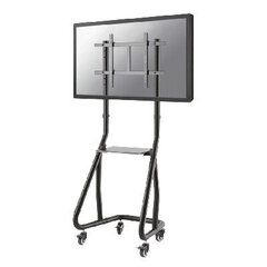 NEWSTAR MOBILE FLAT SCREEN FLOOR STAND (STAND+TROLLEY) (HEIGHT: 152-169 CM) 60-105 BLACK hind ja info | Teleri seinakinnitused ja hoidjad | hansapost.ee