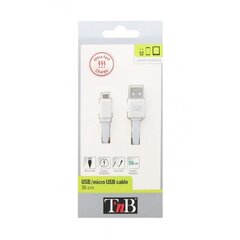 Tnb, USB/microUSB, 30cm price and information | Juhtmed ja kaablid | hansapost.ee