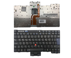 Клавиатура Lenovo: IBM ThinkPad X60, X60S, X61, X61S цена и информация | Аксессуары для компонентов | hansapost.ee