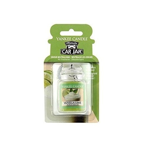 Autolõhnastaja Yankee Candle Car Jar Ultimate Vanilla Lime цена и информация | Auto õhuvärskendajad | hansapost.ee