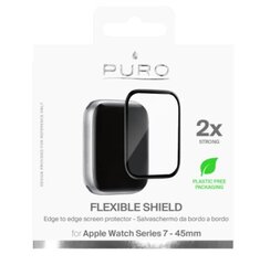 Karastatud klaas Puro, Apple Watch 7 (45 mm) hind ja info | Puro Mobiiltelefonid, fotokaamerad, nutiseadmed | hansapost.ee